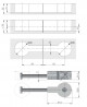 IF-Quick Tech vis d'assemblage plan de travail 35mm 100mm
