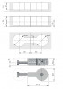 IF-Quick Tech vis d'assemblage plan de travail 35mm 64mm