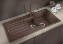 BLANCO 522207 Évier Legra 6 S sans excentrique Silgranit anthracite