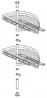 VIBO KCME760, carrousel, 1/2, tiroir coulissant