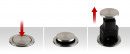 StrongPower prise électrique escamotable, 3x 230V Schuko, noir