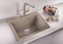 BLANCO 521675 Évier Pleon 5 InFino sans excentrique Silgranit PuraDur tartufo