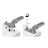 HETTICH 9313194 Novisys 105° charniere montée TB45 vis euro SiSy