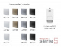 StrongLumio interrupteur sans fil autoalimenté - 3 boutons noir