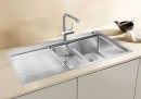 BLANCO 521662 Évier Divon II 6S-IF InFino sans excentrique inox satiné brillant