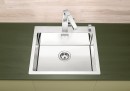 BLANCO 521633 évier Claron 500-IF/A InFino avec tirant inox satin brillant