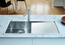 BLANCO 521625 évier Claron 5 S-IF InFino avec tirette inox satinée brillante