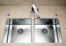 BLANCO 521617 évier Claron 400/400-IF InFino sans tige inox satiné brillant