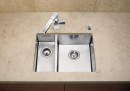 BLANCO 521610 évier Claron 340/180-U InFino sans tirant inox soie brillante