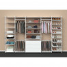 HETTICH 9132980 étagere coulissante Amari larg. jusqu'a 1000mm
