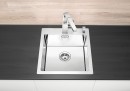 BLANCO 521632 Évier Claron 400-IF/A InFino avec tirette inox soie brillant
