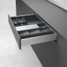 HETTICH 9283425 OrgaTray 270 support pots a épices NL=450mm anthracite