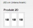 BLANCO 521472 trieur Flexon II 60/3 3x15l