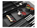 KES 009168 LiniQ buffet insert pour pots a épices 137x472 frene noir