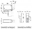 HAFELE 245.54.701 mécanisme ouverture sans poignée Mini Latch (verrou)