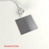 VersaHit Dual prise électrique 2x230V Française, alu brossé