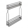 StrongWire double panier latéral 150mm seul gris foncé