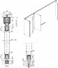 HAWA 19620 Variofold 80/H ensemble pour troisieme vantail