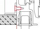 TERNO Solo Vetro Light profil fixe 2740/A alu elox argent 2m