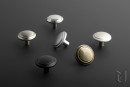 TULIP bouton Turia chrome mat + vis