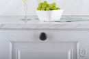 TULIP bouton Turia chrome mat + vis
