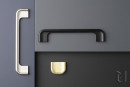 TULIP Knop Tonk noir mat
