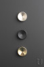 TULIP bouton Blink noir mat + vis