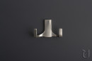 TULIP porte-manteau Cid nickel brossé