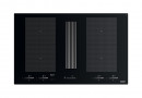 FRANKE plaque induction avec extracteur FMY 8391R HI verre noir/blanc graph