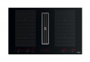 FRANKE Plaque induction avec extracteur vapeur FMA 8391 HI verre noir/blanc grap