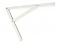 Console rabattable 400mm blanc