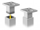 StrongLegs pied de meuble FP003 150Rmm gris