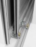 SEVROLL 10227-SV Eden ensemble de ferrures pour porte double