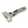 StrongHinges S5 charniere clip semi-affleurante, amortie, 110°, excentrique, vis