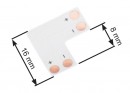 StrongLumio LED coin soudure 8mm