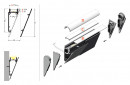 StrongLumio profilé LED WALLE cache blanc 1000mm