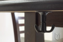TULIP porte-manteau Twist chrome mat