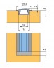 StrongLumio profilé LED Ormio, 2000mm argenté elox