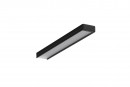 StrongLumio profilé LED Begton 12, 2000mm noir elox