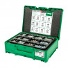 SPAX furniture-Systainer avec vis TXS 12 tailles + 5 meches
