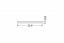 StrongLumio moulure de recouvrement J Begtin/Begton 12 clip/slide, 2000mm lacté