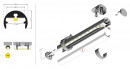 StrongLumio profilé LED Pen 8, 1000mm alu elox