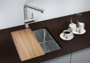 BLANCO 522959 Évier Andano 400-U InFino sans tige inox soie brillant