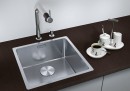 BLANCO 522957 évier Andano 400-IF InFino sans tirette inox satiné brillant