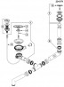 BLANCO 522103 évier Axis III 5S-IF InFino avec excentrique inox soie brillant