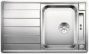 BLANCO 522102 évier Axis III 45S-IF InFino avec excentrique inox soie brillant