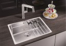 BLANCO 521840 Évier Etagon 500-IF InFino sans tringle inox soie brillant