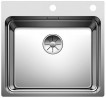 BLANCO 521748 évier Etagon 500-IF/A InFino avec tirette inox satinée brillante