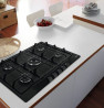 FRANKE Plaque de cuisson gaz FCH 755 4G TC BT C noir mat