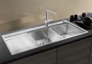 BLANCO 521664 Évier Divon II 8S-IF InFino sans excentrique inox soie brillant